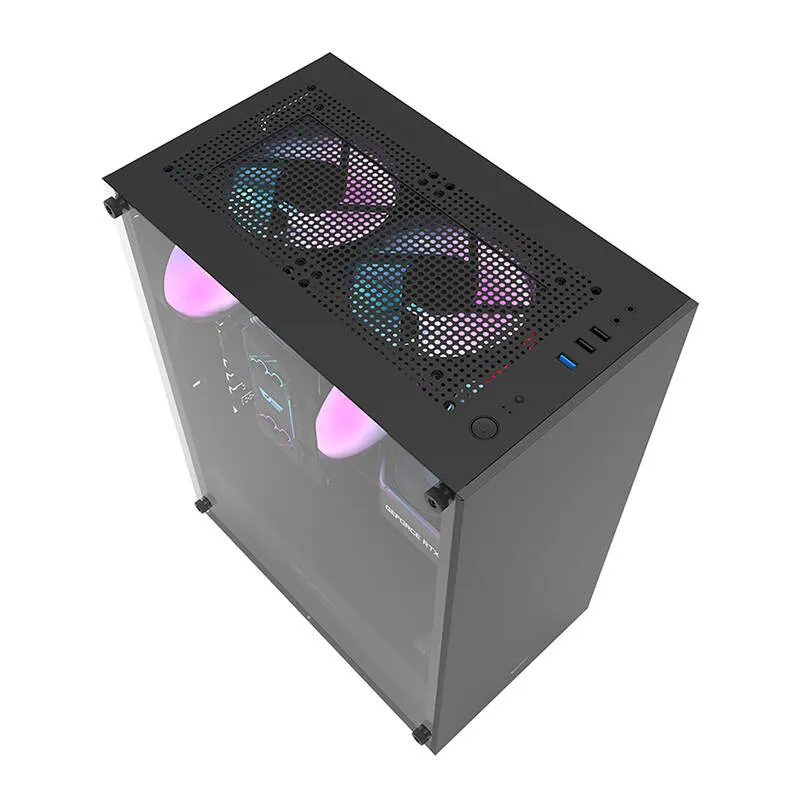 Obudowa Komputerowa DARKFLASH DK100 Middle Tower ATX - Czarna