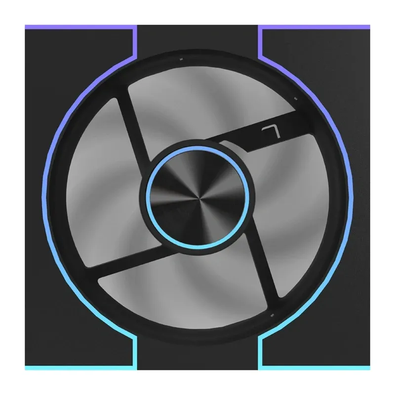 Wentylator DARKFLASH DM8 LINE 58,0 CFM - Czarny
