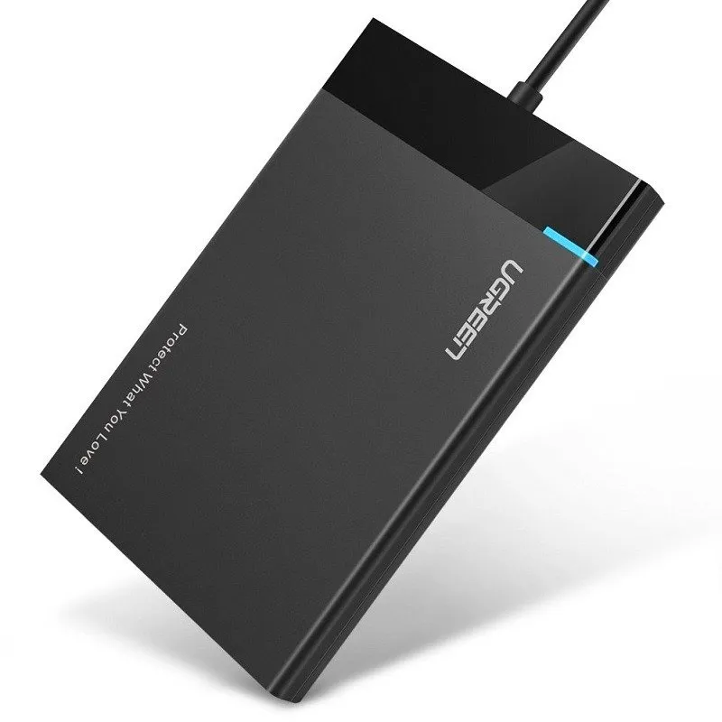 Obudowa Dysku UGREEN US221 2,5" SATA USB - Czarna