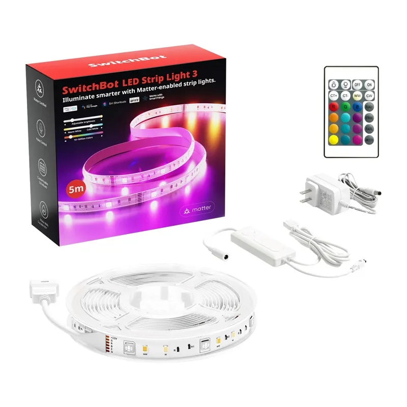 Taśma LED Smart SWITCHBOT LED Strip Light 3 5m RGBW