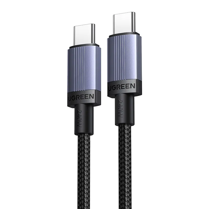 Kabel UGREEN L532 USB-C-USB-C 2m 240W (Szary)