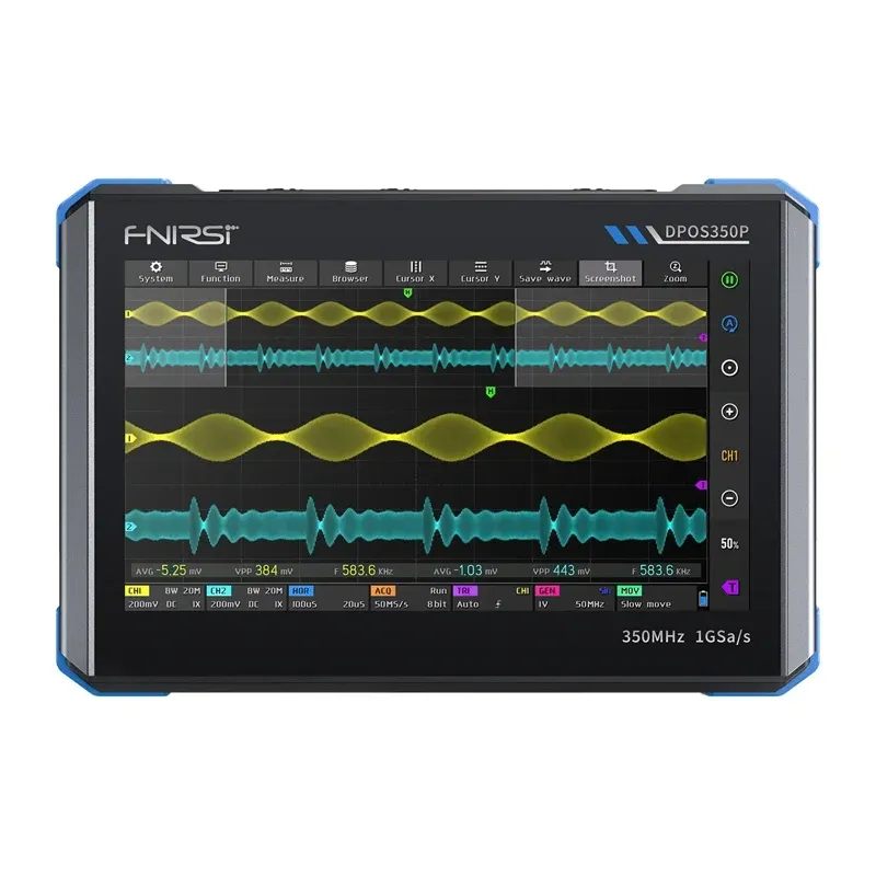 Oscyloskop Cyfrowy 4w1 FNIRSI DPOS350P 350 MHz