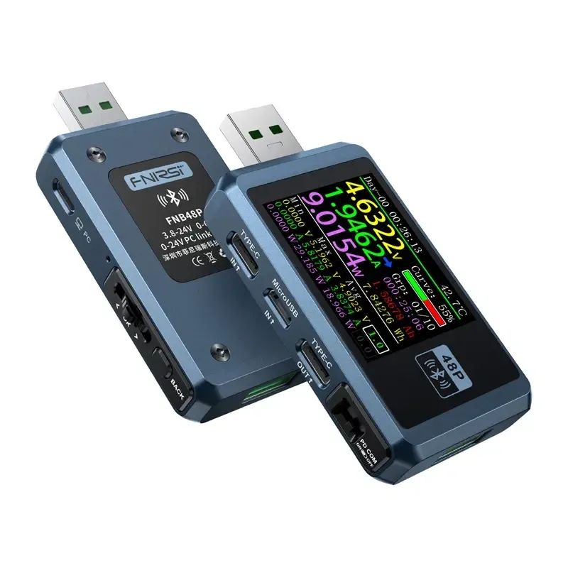 Tester Portu USB Z Bluetooth FNIRSI FNB48P BT Do 6,5A