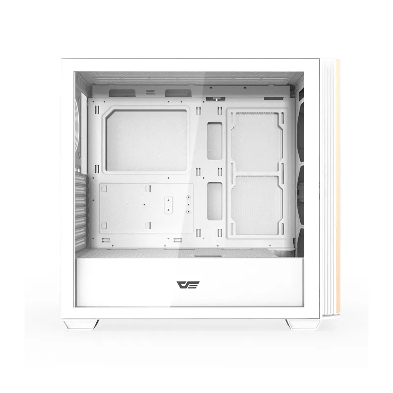 Obudowa Komputerowa DARKFLASH DS900WS ATX Bez Wentylatorów - Biała