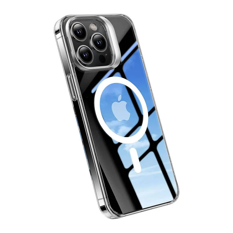 Etui TORRAS UPRO Lstand Clear-Mag Do IPhone 15 Pro - Przezroczysty
