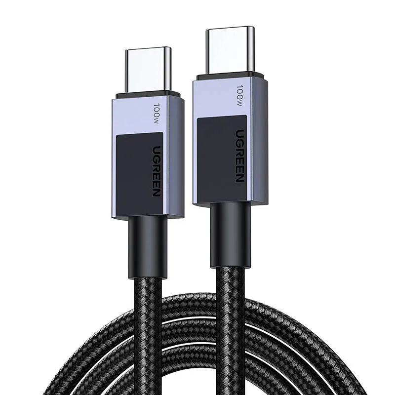 Kabel UGREEN L512 USB-C Do USB-C 3m 100W - Szary