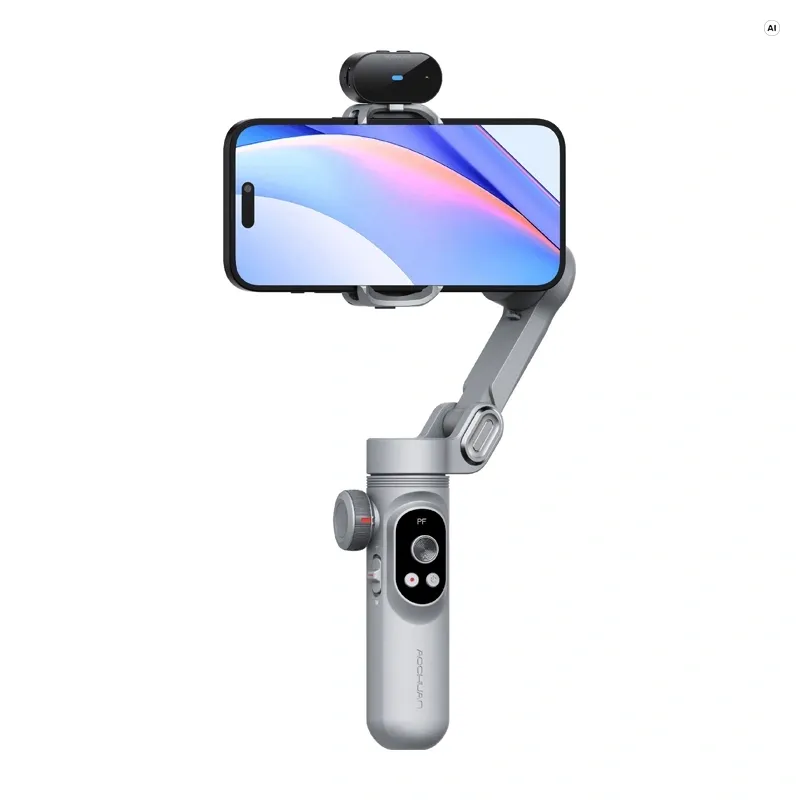 Gimbal AOCHUAN X Pro Stabilizator 3-OSIOWY Czujnik AI - Szary