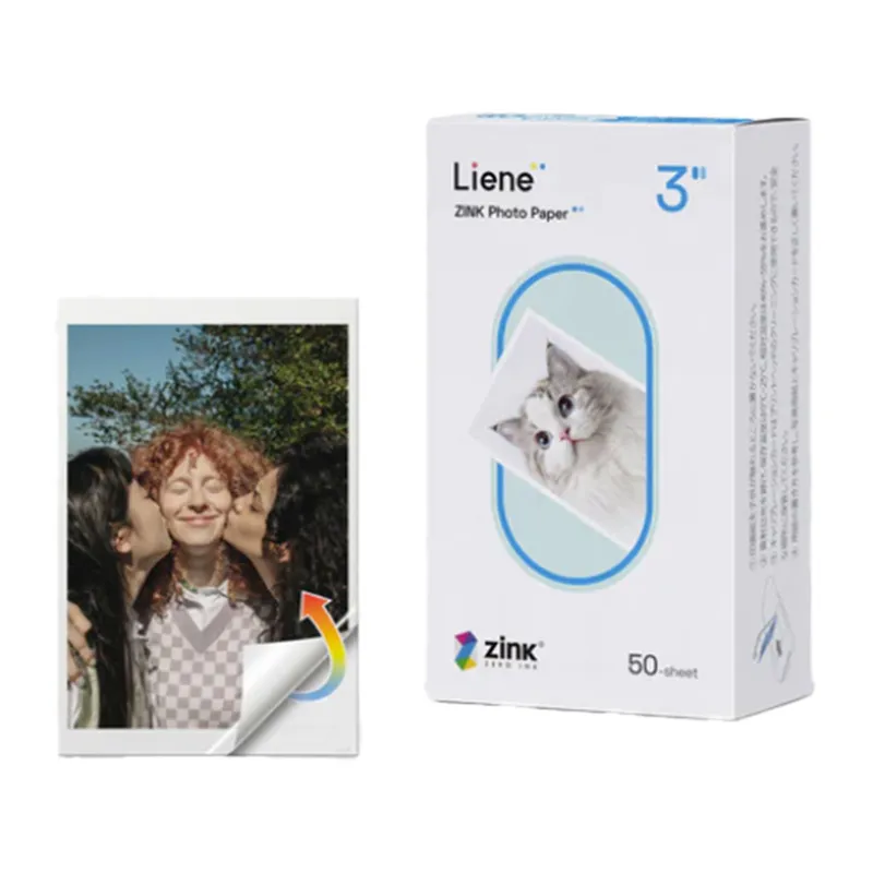Papier Do Drukarki LIENE Pearl Fotograficzny 2x3" 50szt