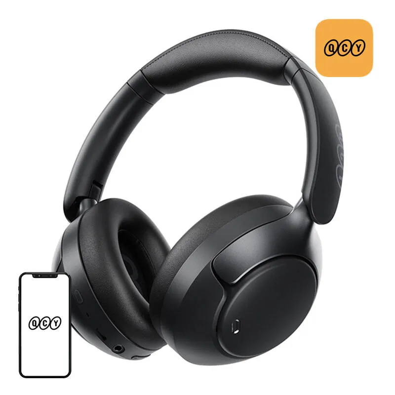 Słuchawki Bezprzewodowe QCY H3 Pro ANC Bluetooth 5.4 - Czarne