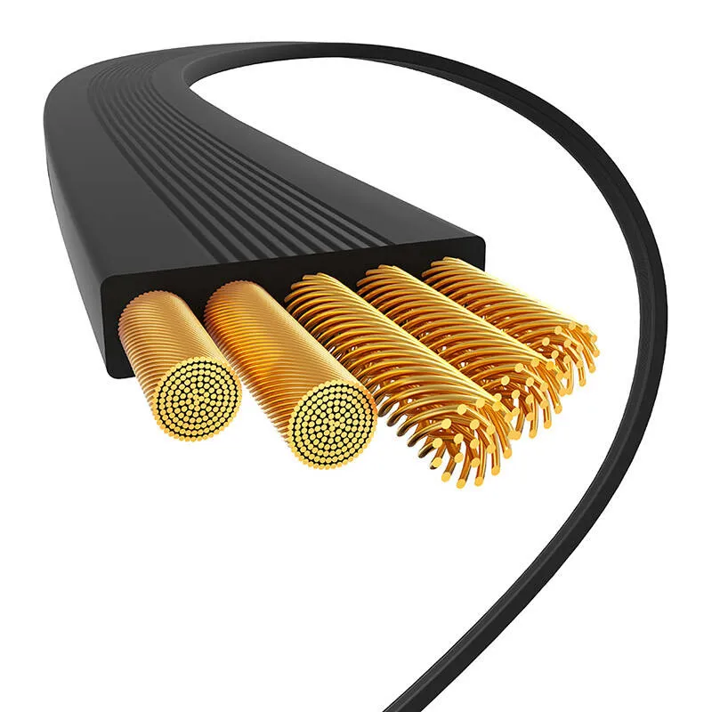 Kabel BASEUS FREE2PULL USB-C Do USB-C 100W - Czarny