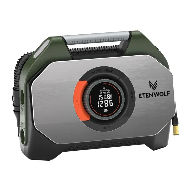Kompresor Samochodowy ETENWOLF S7 260W 11.03bar 38400mAh