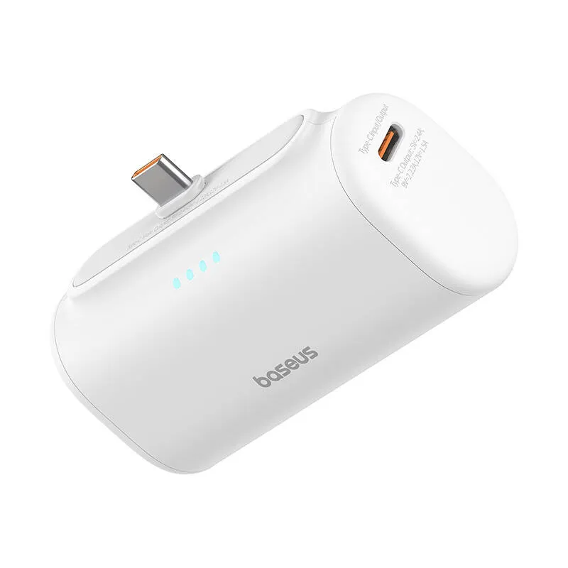 Powerbank BASEUS Compact 5000mAh 20W USB-C - Biały