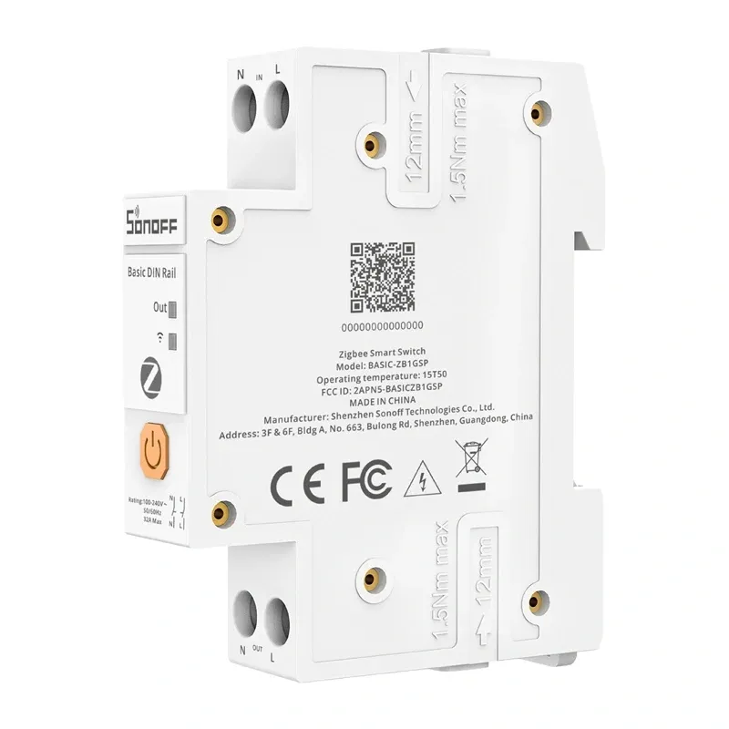 Przełącznik Inteligentny SONOFF BASIC-ZB1GSP ZigBee 32A
