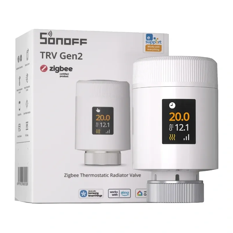 Głowica Termostatyczna SONOFF TRV GEN2 ZigBee Inteligentna