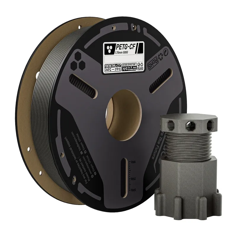 Filament PETG-CF ELEGOO 0,5 kg Do Druku 3D - Szary