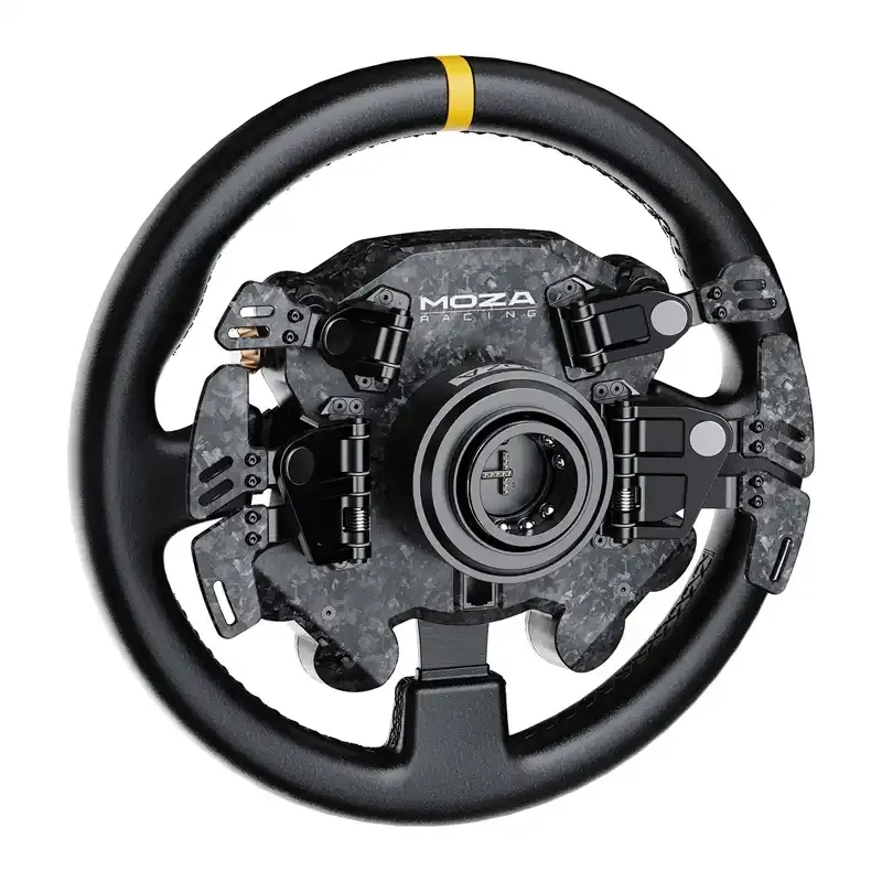 Kierownica Gamingowa MOZA RACING CS Pro RS093 - Ekologiczna Skóra
