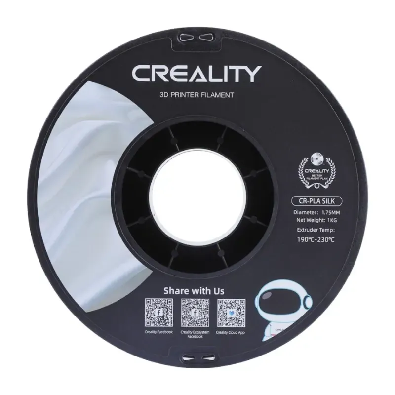 Filament CREALITY CR-Silk PLA 1kg Szybkość 100MM/S - Niebieski