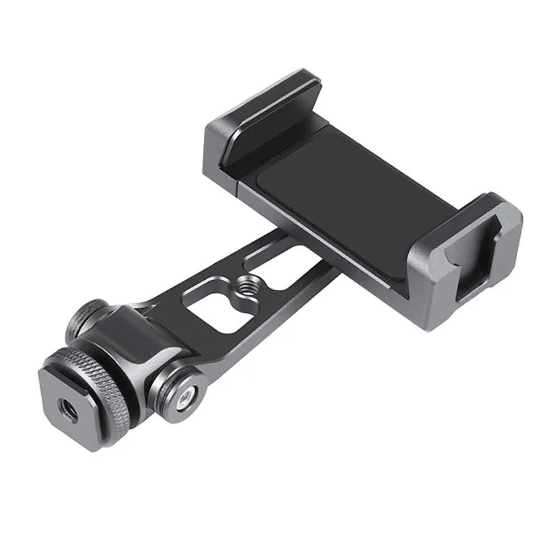 Uchwyt Na Telefon PULUZ Z Gwintem 1/4 Obrotowy 360° - Czarny