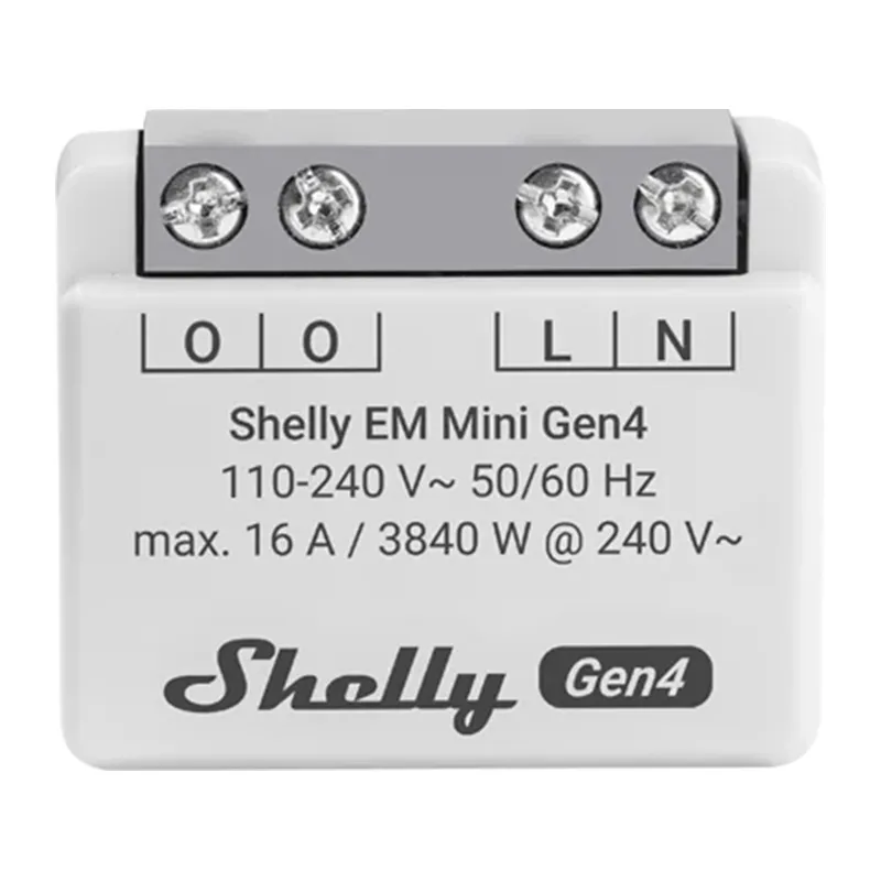 Miernik Energii SHELLY EM Mini GEN4 Wi-Fi Matter