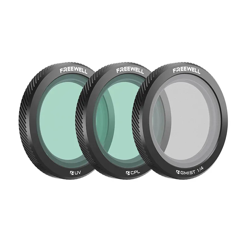 Filtry FREEWELL Everyday Do DJI Neo - 3 szt. Glow Mist UV CPL