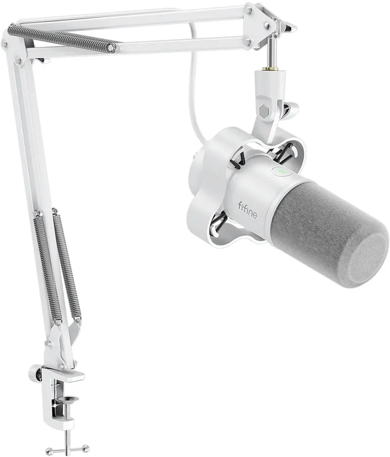 Mikrofon Dynamiczny FIFINE K688W USB-C/XLR - Biały