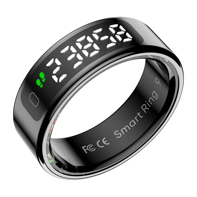 Smartring COLMI R12 Inteligentny Pierścień Monitorujący Zdrowie - Czarny