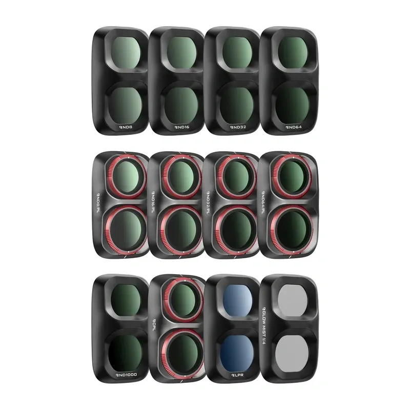 Zestaw Filtrów FREEWELL Do DJI Osmo Pocket 4P 12 szt