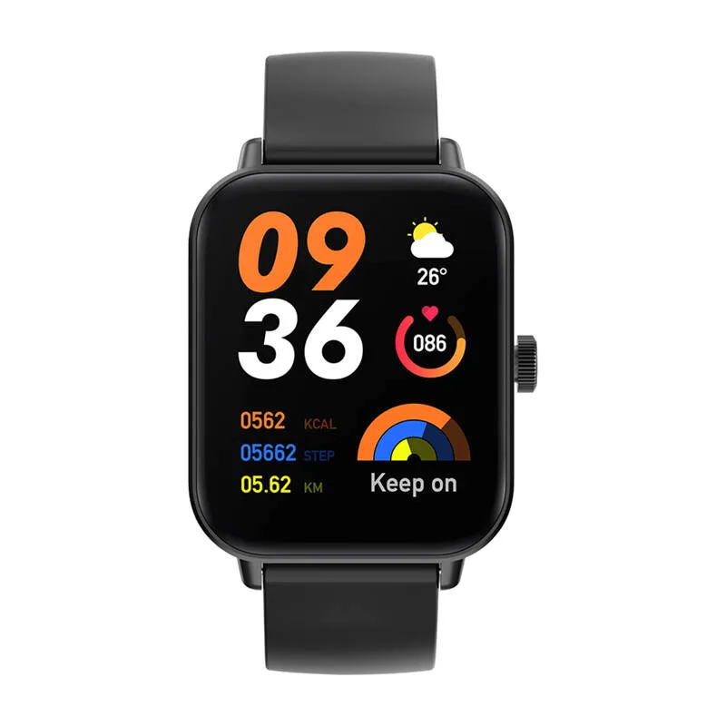 Smartwatch COLMI P81 Z Ekranem 1.9" I Monitoringiem Zdrowia - Czarny
