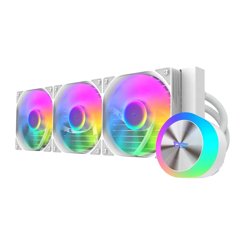 Chłodzenie CPU DARKFLASH DG360 All-In-One 360mm - Białe