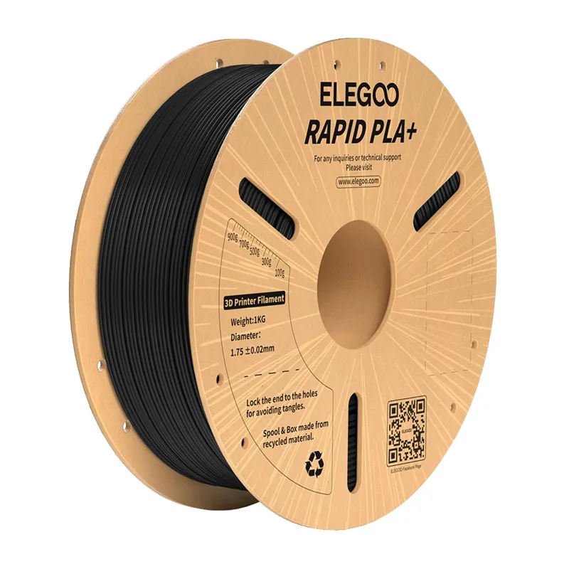 Filament ELEGOO Rapid PLA+ 1kg Do Druku 3D - Czarny