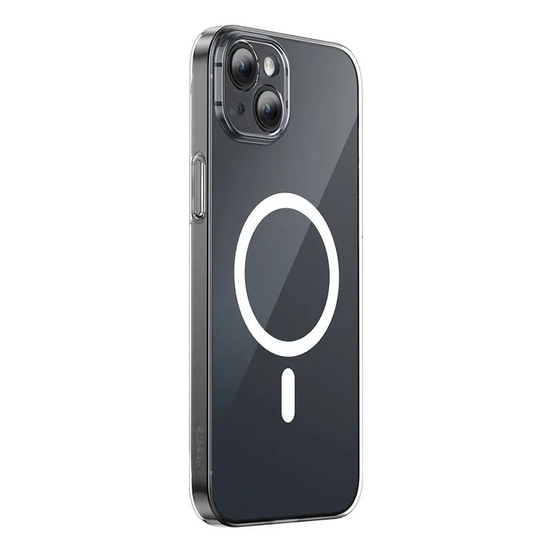 Etui Ochronne BASEUS Magnetic Crystal Clear Do IPhone 13 - Przezroczyste