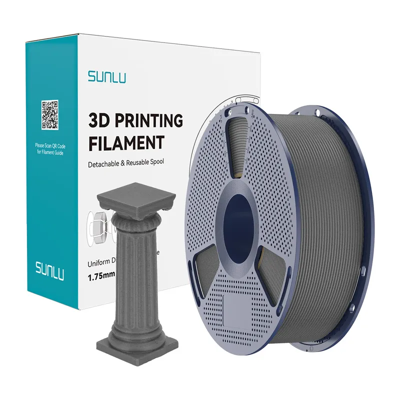 Filament SUNLU PLA High-Speed Marble 1.75mm 1kg - Szary Beton