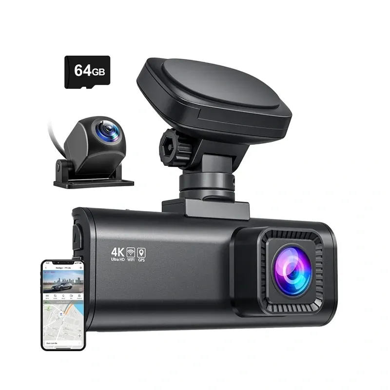 Wideorejestrator REDTIGER F7N WIFI 4K + 1080P