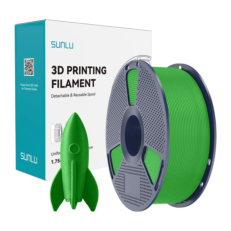 Filament SUNLU PLA High-Speed 1.75mm 1kg - Zielony