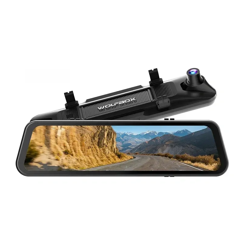 Wideorejestrator WOLFBOX G900PRO 4K + 2.5K Ekran 12 Cali