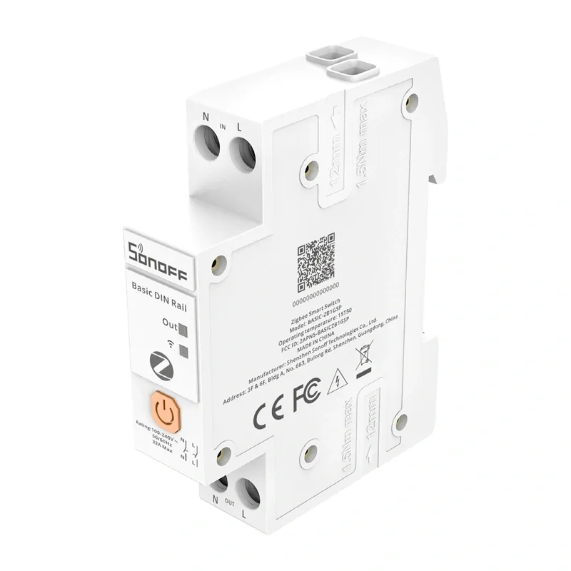 Przełącznik Inteligentny SONOFF BASIC-ZB1GSP ZigBee 32A