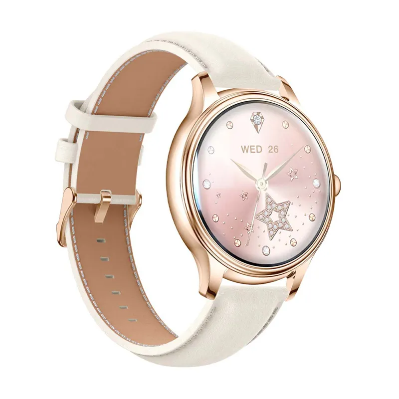 Smartwatch COLMI L28 Damski 41,5 mm Ekran AMOLED - Złoty