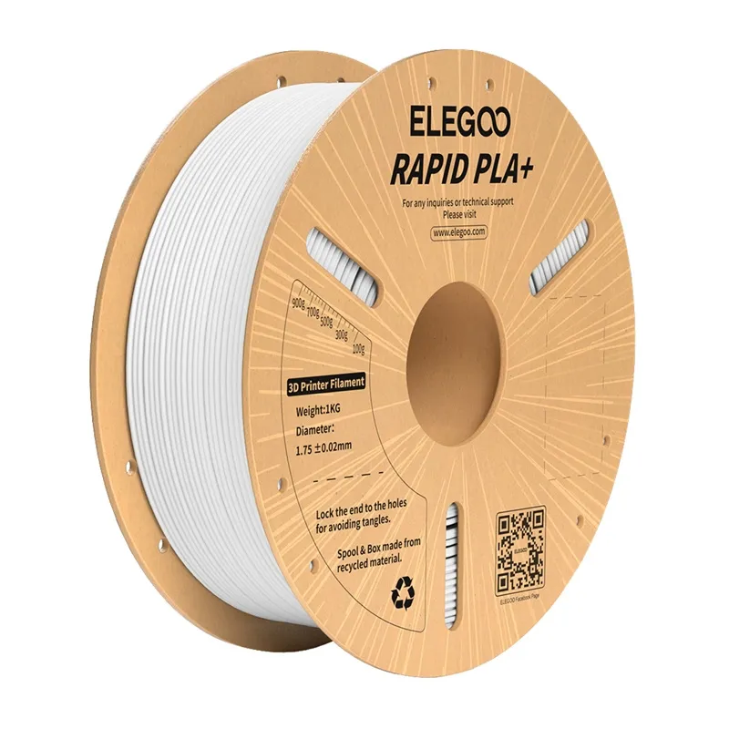 Filament ELEGOO Rapid PLA+ Do Drukarki 3D 1 kg - Biały