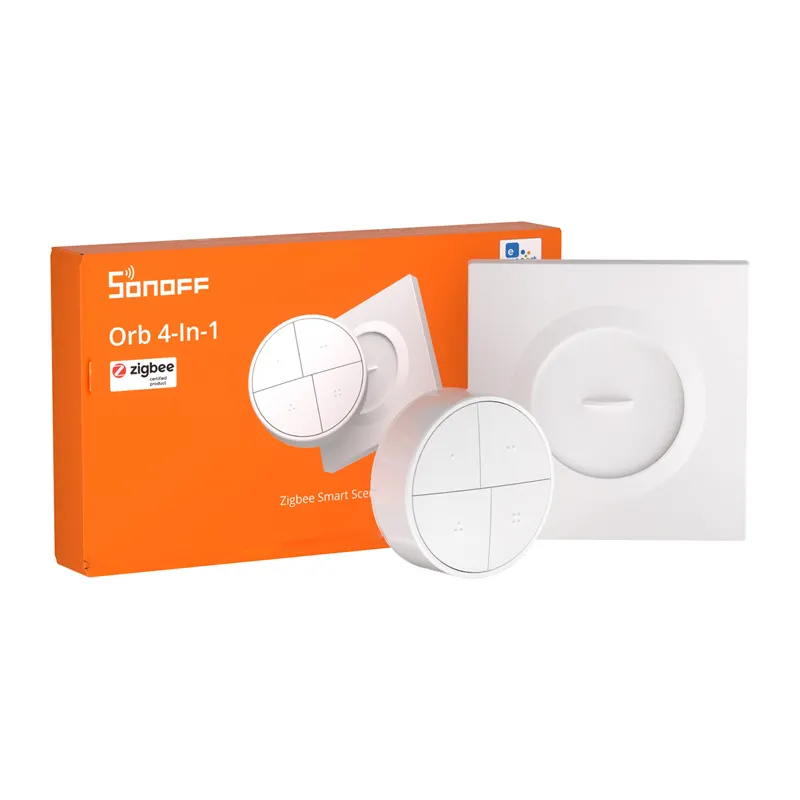 Przycisk Zigbee SONOFF SNZB-01M 4-PRZYCISKOWY - Czarny