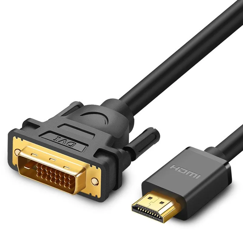 Kabel UGREEN HD106 HDMI-DVI 2m - Czarny