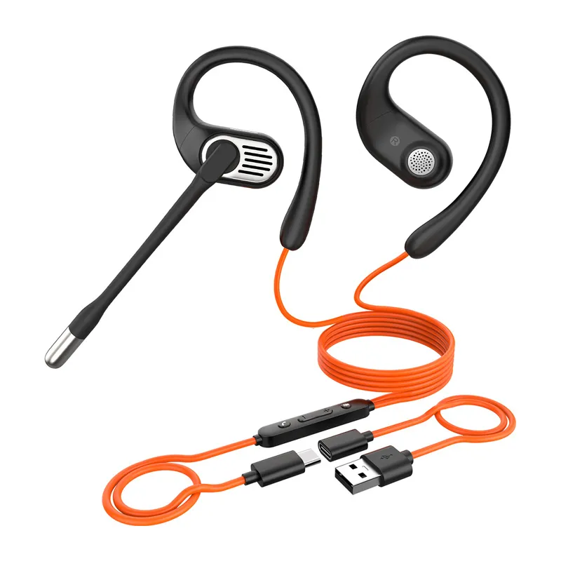 Słuchawki Przewodowe ONEODIO OpenRock Link 10 USB-C - Czarne