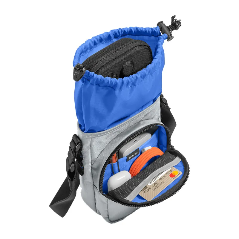 Torba TOMTOC GAMEON-G50 Switch 2 JoyCarry Sling - Szary