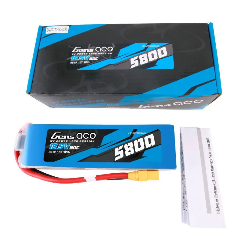 Akumulator GENS ACE 5800mAh 18,5V 5S LiPo XT90