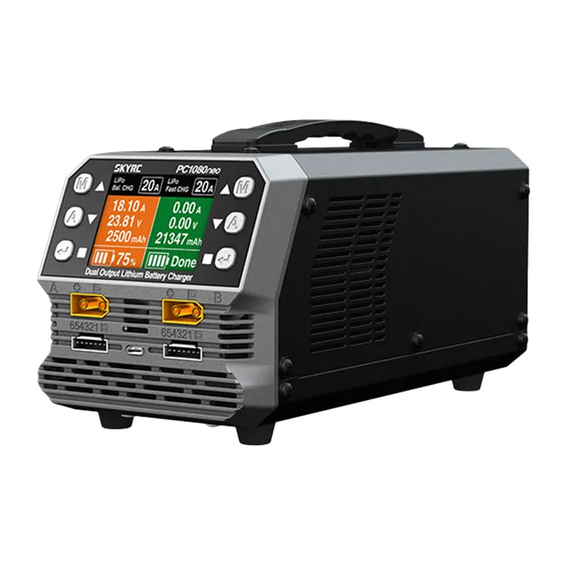 Ładowarka Akumulatorów Litowych SKYRC PC1080NEO Dwukanałowa 1080W