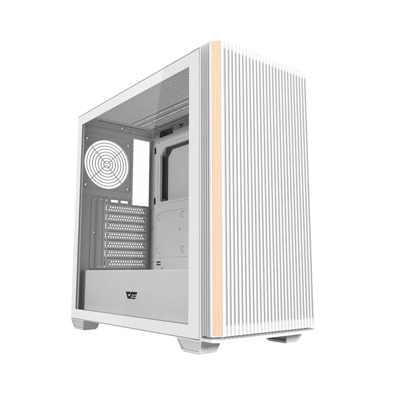 Obudowa Komputerowa DARKFLASH DS900WS ATX Bez Wentylatorów - Biała