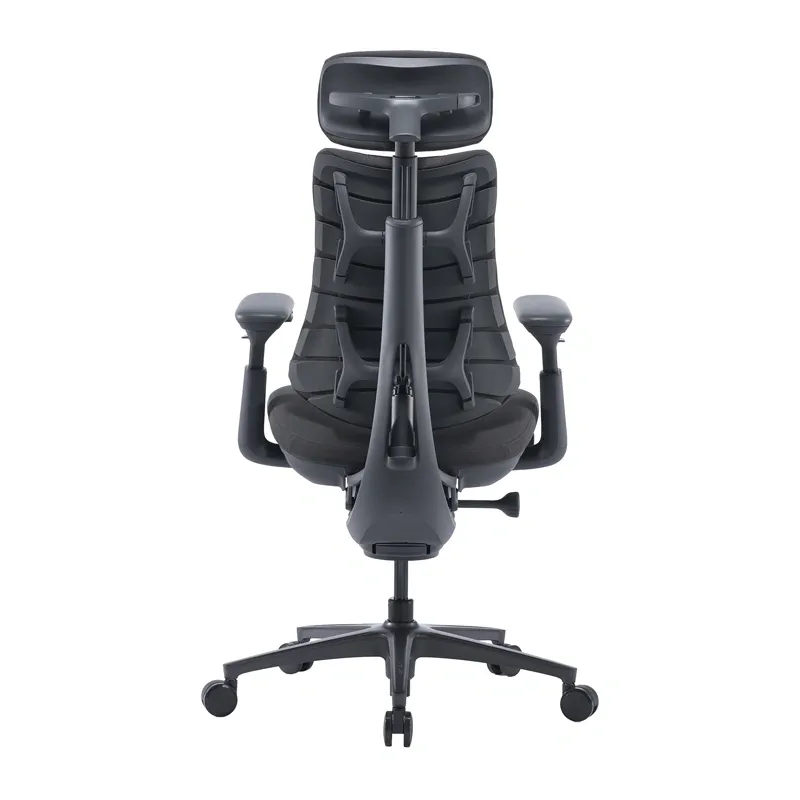 Krzesło Ergonomiczne LIBERNOVO Omni Pro 48cm - Grafitowe