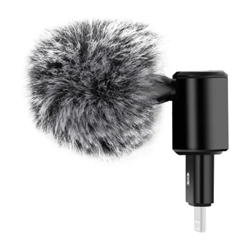 Mikrofon Pojemnościowy PULUZ PU615B 8PIN Jack Dookólny - Czarny