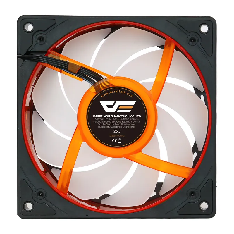 Wentylator DARKFLASH DE8 120mm 5V ARGB - Czarny