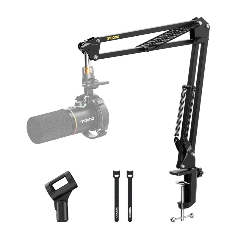 Uchwyt Do Mikrofonu MAONO BA20 Z Ramieniem 33 cm - Czarny