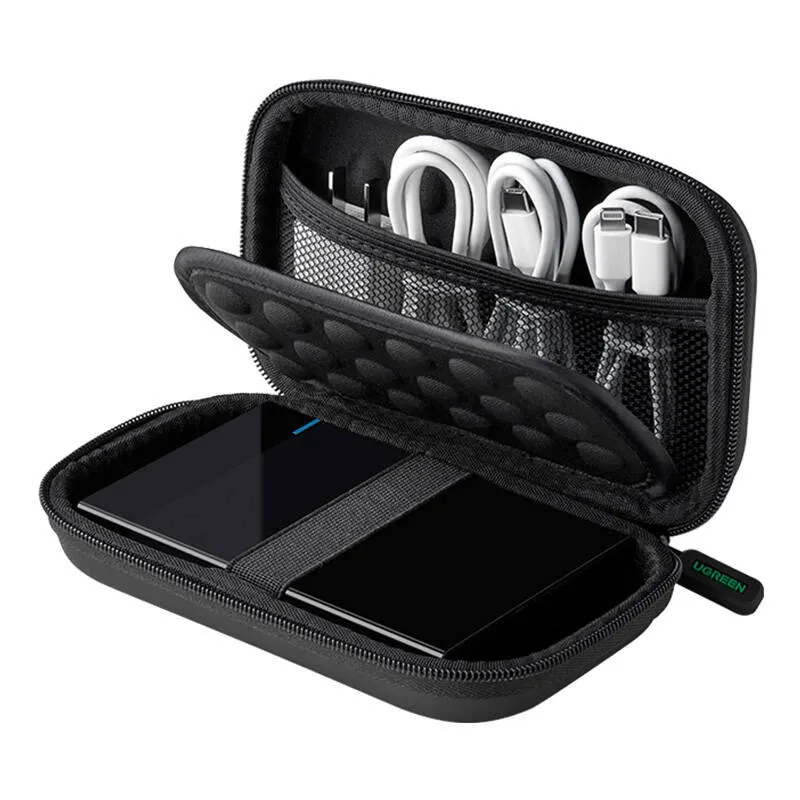 Etui UGREEN LP128 Na Dysk SSD I Akcesoria Rozmiar L - Czarne